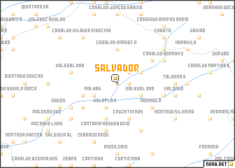 map of Salvador