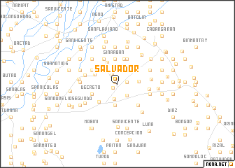 map of Salvador