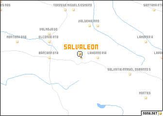 map of Salvaleón