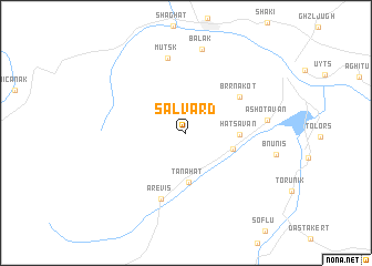 map of Salvard