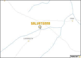 map of Salvaterra