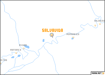 map of Salva Vida