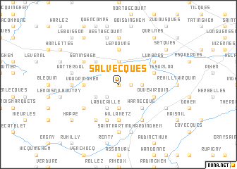 map of Salvecques