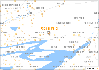 map of Salvela