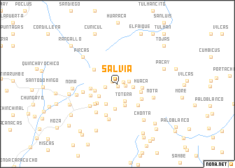 map of Salvia