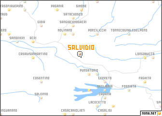 map of Salvidio