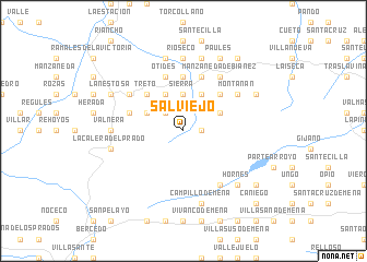 map of Salviejo