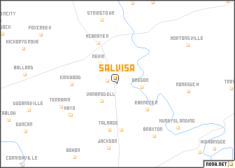 map of Salvisa