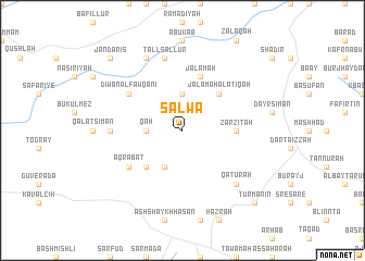 map of Salwá