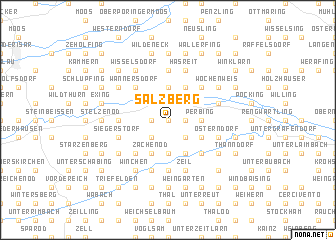 map of Salzberg