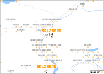 map of Salzberg