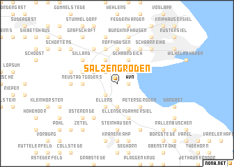 map of Salzengroden