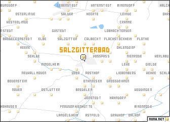 map of Salzgitter-Bad