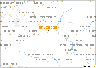 map of Salzwoog
