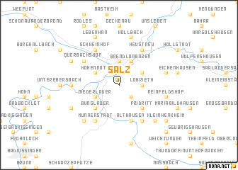 map of Salz