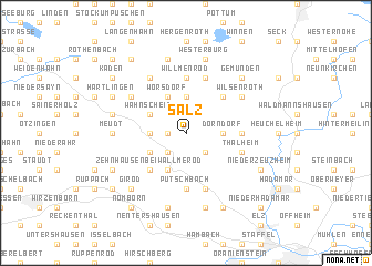 map of Salz