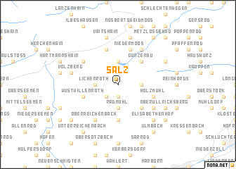 map of Salz