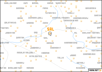 map of Şal