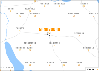 map of Samabouro