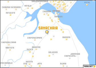 map of Samachaia