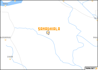 map of Samādhiāla