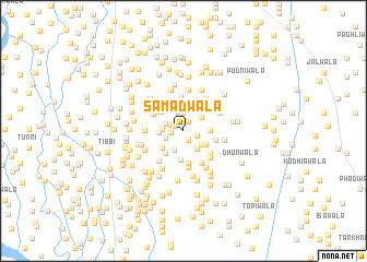 map of Samadwāla