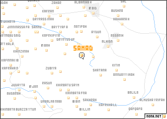 map of Şamad