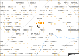 map of Samael