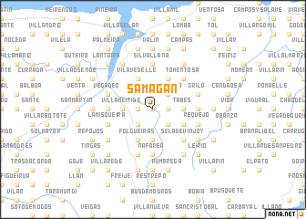 map of Samagán