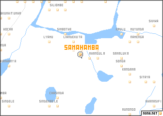 map of Samahamba