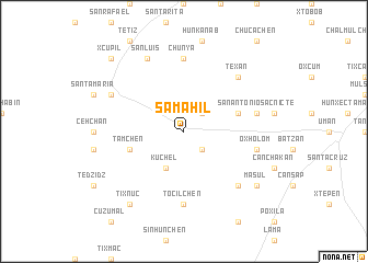 map of Samahil