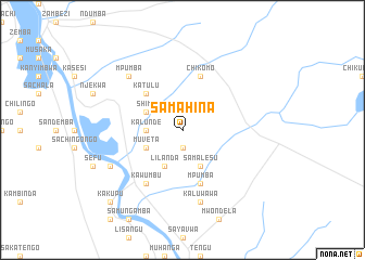 map of Samahina