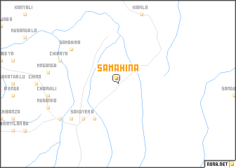 map of Samahina