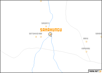 map of Samahungu