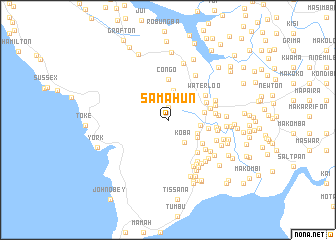 map of Samahun