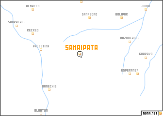 map of Samaipata