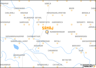 map of Samāj