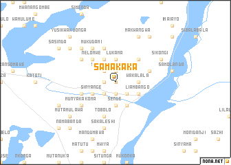map of Samakaka