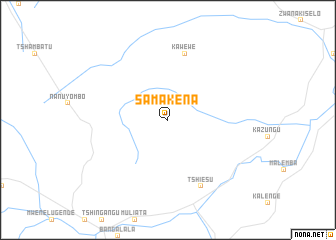 map of Samakena