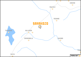 map of Samakozo