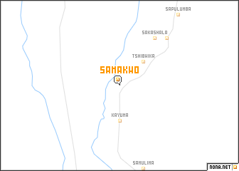 map of Samakwo