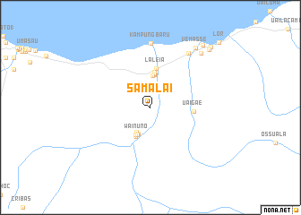 map of Samalai