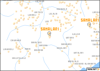 map of Samalari