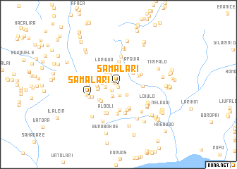 map of Samalari