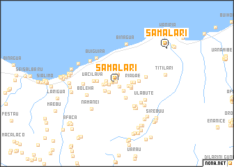 map of Samalari