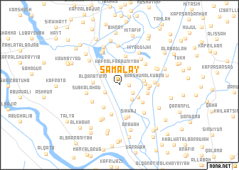 map of Samalāy