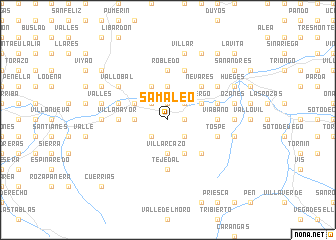 map of Samaleo