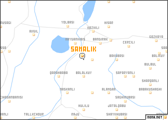 map of Samālik