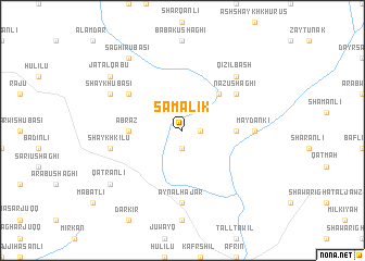 map of Samālik