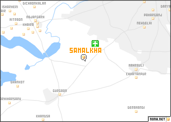 map of Samālkha